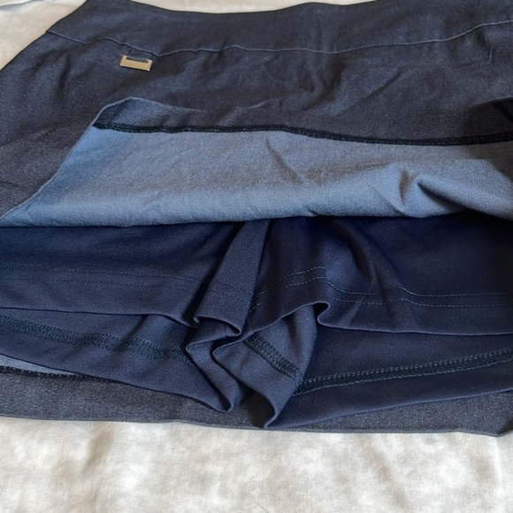 Jenna Rose Blue Pull On Skort - Picture 8 of 10